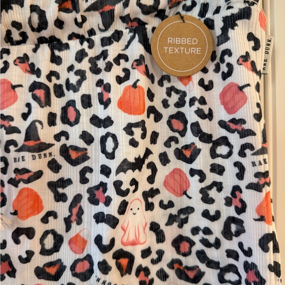 Rae Dunn Leopard Print Halloween PJ Shorts - Picture 2 of 6
